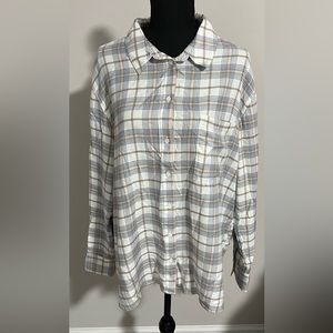 SOLD 🍁🔥🍁 Treasure and Bond Oversized Flannel